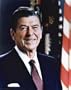 President Ronald Reagan, Art Poster by National Archive