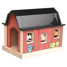 BRIO 33753 Wooden Railway System: Pop-Out Animal Tunnel