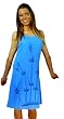 WOMENS SUN DRESS / SUNDRESS BLUE BAMBOO