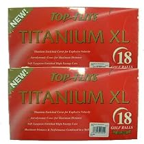 3 Dozen Top Flite Titanium XL Golf Balls