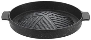 パール金属 ストロングマーブル 懐石 丸型 焼肉グリル H-5369