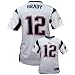 Tom Brady New England Patriots Replica White Jersey