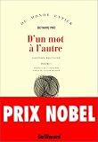 D'un mot � l'autre