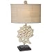 Nautilus Shell Table Lamp in Antique White