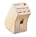 Mundial Solid Wood R5100 Series 9-Slot Knife Storage Block