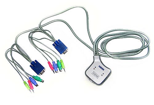 Digitus KVM Switch 1User 2PCs PS/2 Audio Preisvergleich