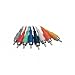 HOSA RCA - RCA, 30cm (1ft.) x 8 pcs