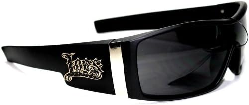 LC22 S1 LOCS Hardcore Shades Dark Men's Sunglasses with Protective Soft Pouch