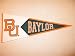 Baylor University Bears - Classic NCAA College (Pennants)