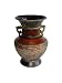 13.5" ht Wrought Iron Jar Bottle Decor Vase Display Planter Urn