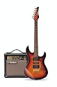 "Yamaha ERG121WRCF Red ""SUNBURST"" Wood grain Electric Guitar with Amp and Accessory Kit"