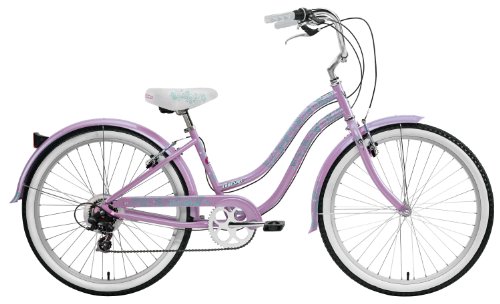 Nirve Beach Blossom Ladies 7 speed Bicycle (Lavender)