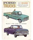 Best Buy ford f100 for sale-1963 FORD F100 TRUCK Sales Brochure Literature Book