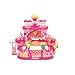 My Little Pony - Ponyville - Pinkie Pie's Rollerskate Party Cake