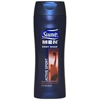 Suave For Men Body Wash, Active Sport - 12oz.