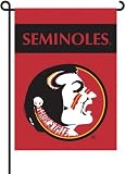 Florida State Seminoles 2-Sided Garden Flag Set W/ #11213 Garden Pole - NCAA