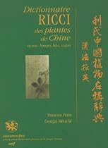 DICTIONNAIRE RICCI DES PLANTES DE CHINE