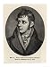 Friedrich Ernst Daniel Schleiermacher German Philologist and Protestant Philosopher Art Giclee Poster Print by H. Lips, 12x16