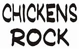 Chickens Rock T-Shirt for Adult