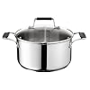 Tefal by Jamie Oliver 24 cm Stainless Steel Stewpot with Lid
