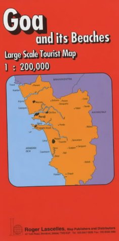 City Travel Guides Discounted  Books : Goa and Its Beaches: Tourist Map (Red Cover)