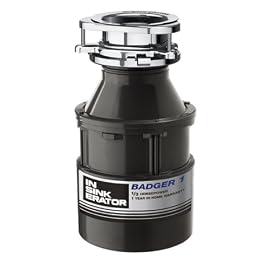 InSinkErator Badger 1 1/3 HP Household Food Waste Disposer