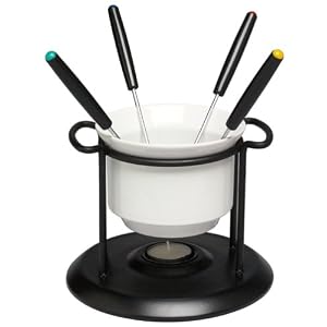 chocolate fondue set by distinction