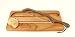 Out of the Woods of Oregon 17-by-8-Inch Knife Board with Slicer