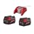 Milwaukee 48-11-1833 V18 Multi-Pack 18-Volt and 28-Volt Lithium-Ion Charger with 2 18-Volt Lithium-Ion Batteries Combo Pack