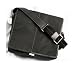 Coach Black Nylon Transatlantic Messenger Laptop Bag - S5304 Black/Gunmetal
