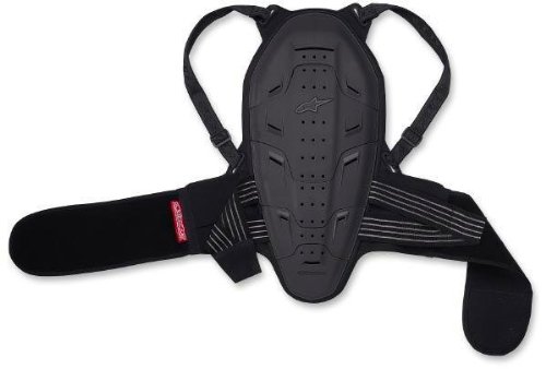 Alpinestars Bionic Back Adult Protector Road Race Motorcycle Body Armor - Black / Large On Sale