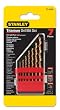 Stanley ST-04550 7 Piece 1/16-Inch to 3/16-Inch Titanium Twist Drill Bit Assortment
