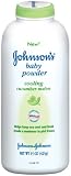 Johnson's Baby Johnson's Cooling Cucumber Melon Baby Powder, 15-Ounce Bottle (Pack of 6)