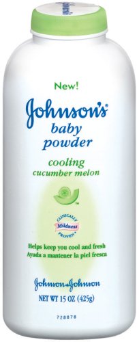 Johnson's Baby Powder Cooling Cucumber Melon - 15-Ounce Bottles (Pack of 6) Image Johnson's Baby Powder Cooling Cucumber Melon - 15-Ounce Bottles (Pack of 6)