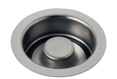 Delta 72030-SS Classic 4-1/2-Inch Sink Disposal And Flange Stopper, Stainless