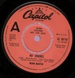 NO CHANCE 7 INCH (7" VINYL 45) UK CAPITOL 1979