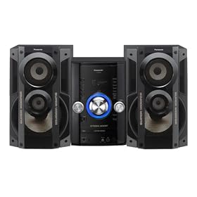Panasonic SC-AKX52EB-K 650W CD Mini Hi-fi System (RMS) with USB Recording and Playback