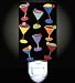 Midnight Martinis Decorative Night Light