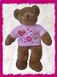 520 - T-Shirt - I Love You Clothes for 14" - 18" Stuffed Animals and Dolls