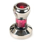 RSVP Acrylic Top & Body Commercial Tamper, Red