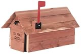 Solar #CC12R0000 Cedar Chalet Mailbox