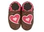 Robeez Heart Brown Soft Sole Baby Shoes 2 - 3 Years Old * 08 Newest Collection -- We Have Large Selections! *