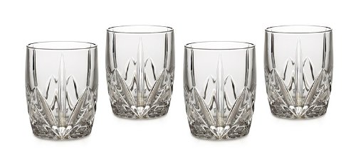 Marquis by Waterford Brookside 12-Ounce DOF/Juice Glasses, Set of 4