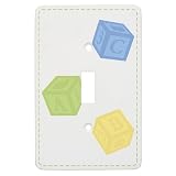 Liberty Hardware Building Blocks Single-Switch Wall Plates 2 pk.