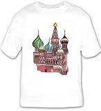 T-shirt with Kremlin, travel, Russia, Moscow