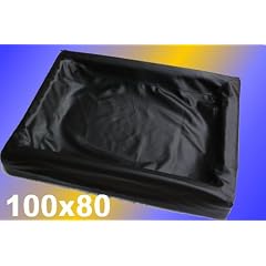 Hundebett / Hundekissen in Kunstlederoptik Gr. L 100 x 80 - abnehmbarer Bezug - formstabil -f�r In- and Outdoor - 30101