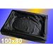 Hundebett / Hundekissen in Kunstlederoptik Gr. L 100 x 80 - abnehmbarer Bezug - formstabil -f�r In- and Outdoor - 30101