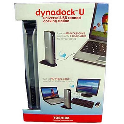 410EpkHebOL Toshiba Dynadock U Universal USB Connect Docking Station