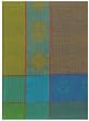 Waffle Weave 100% Cotton Sun Face Yellow Dishtowel 18" X 28" Set / 6
