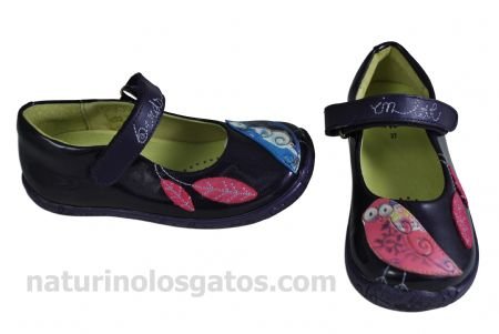Garvalin 101982 Maroon Leather Bally Flat: Size 34 EU